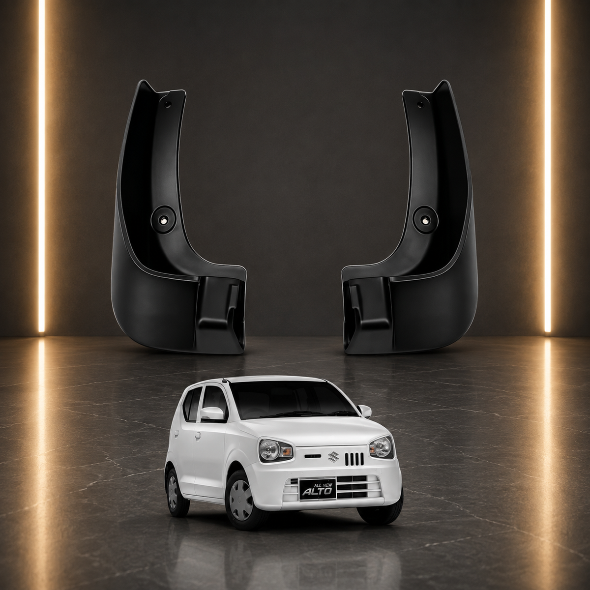 Suzuki Alto 2018-2026 Mud Flap 2pc Front 