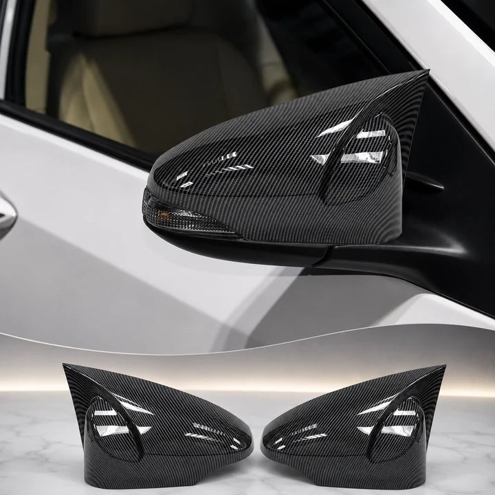 Toyota Yaris 2025-2026 Batman Style Carbon Fiber Side Mirror Covers