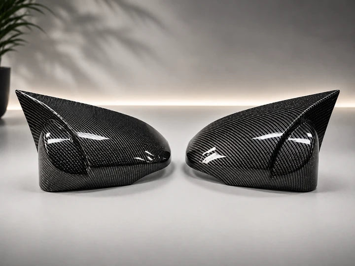 Toyota Yaris 2025-2026 Batman Style Carbon Fiber Side Mirror Covers