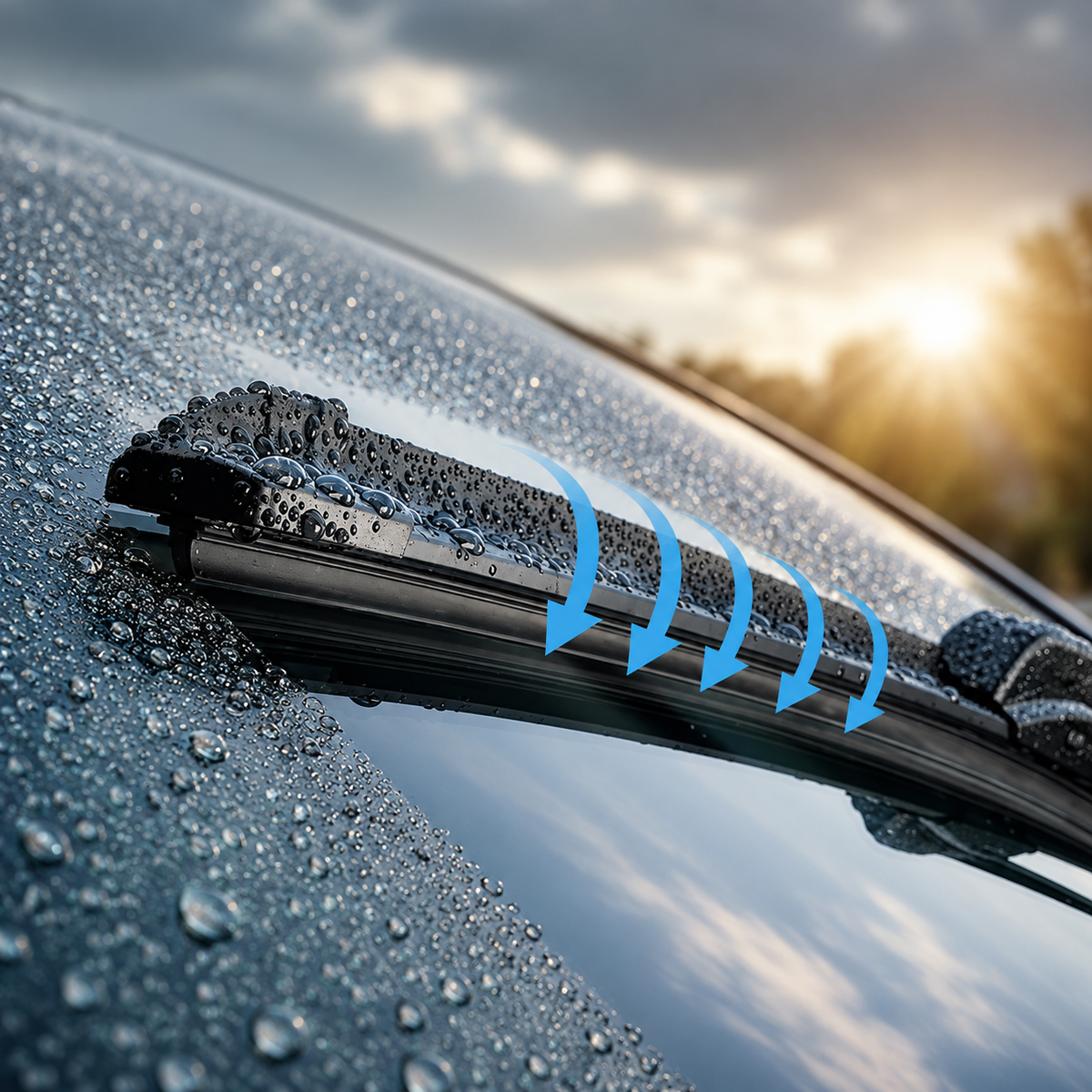Revo Rocco Silicon Wiper Blade Complete Set