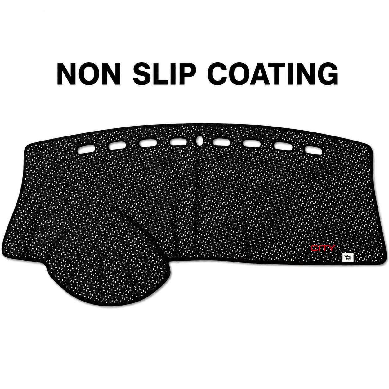 Honda City 2009–2021 Dashboard Mat Velvet Non-Slip Dash Cover – Custom Fit Sun Protection