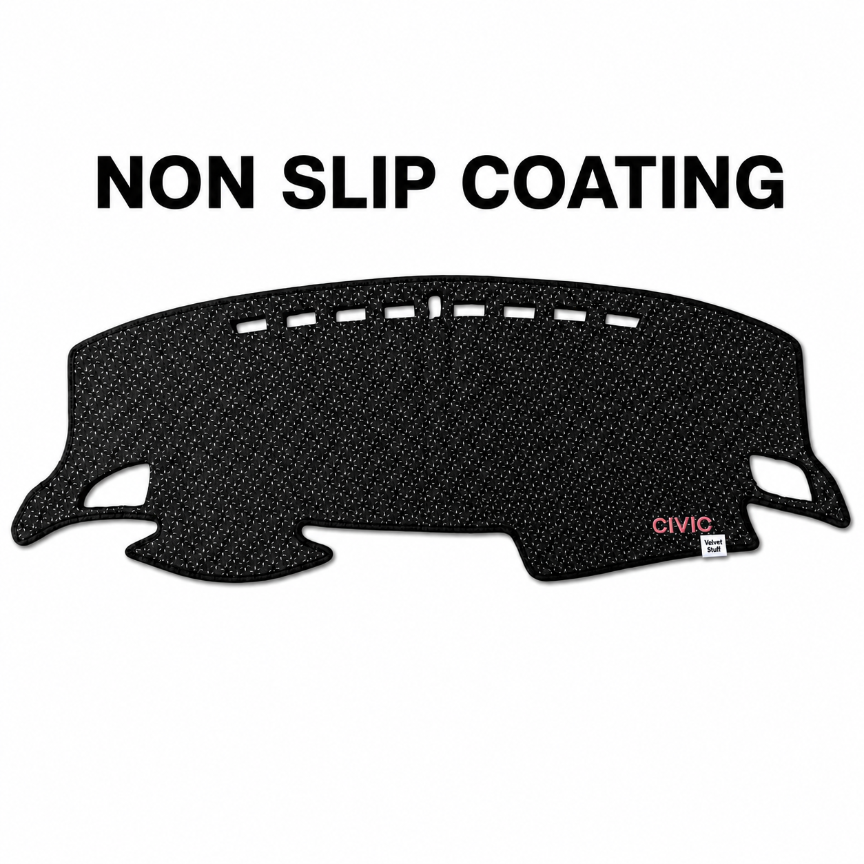 Honda Civic 2016–2021 Dashboard Mat Velvet Non-Slip Dash Cover – Custom Fit Sun Protection