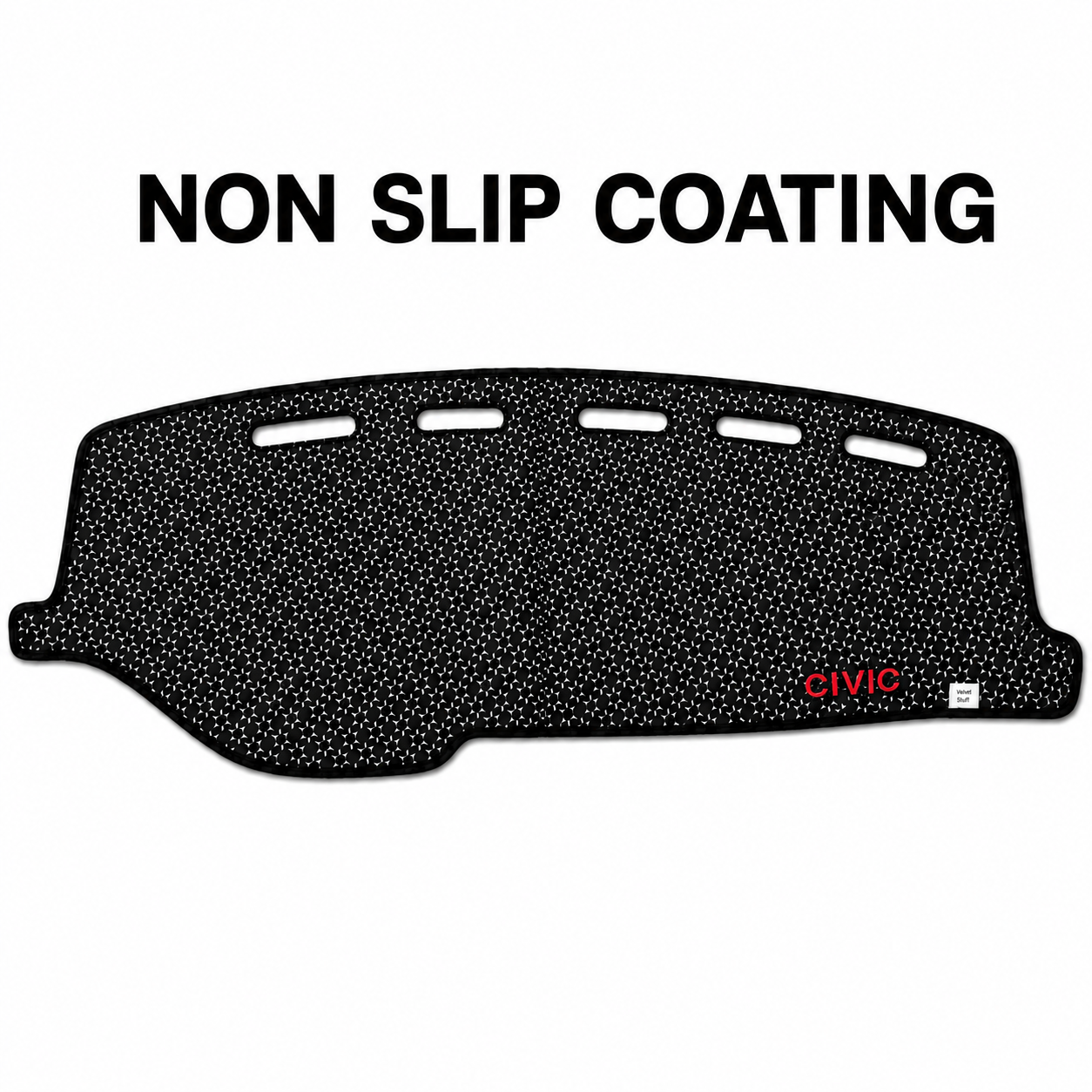 Honda Civic 2001–2005 Dashboard Mat Velvet Non-Slip Dash Cover – Custom Fit Sun Protection