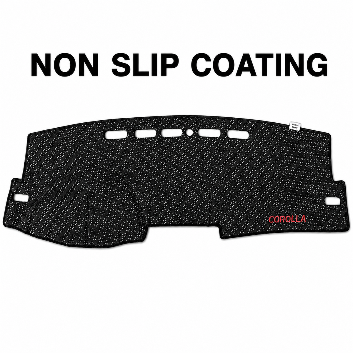 Toyota Corolla 2015–2026 Dashboard Mat Velvet Non-Slip Dash Cover – Custom Fit Sun Protection