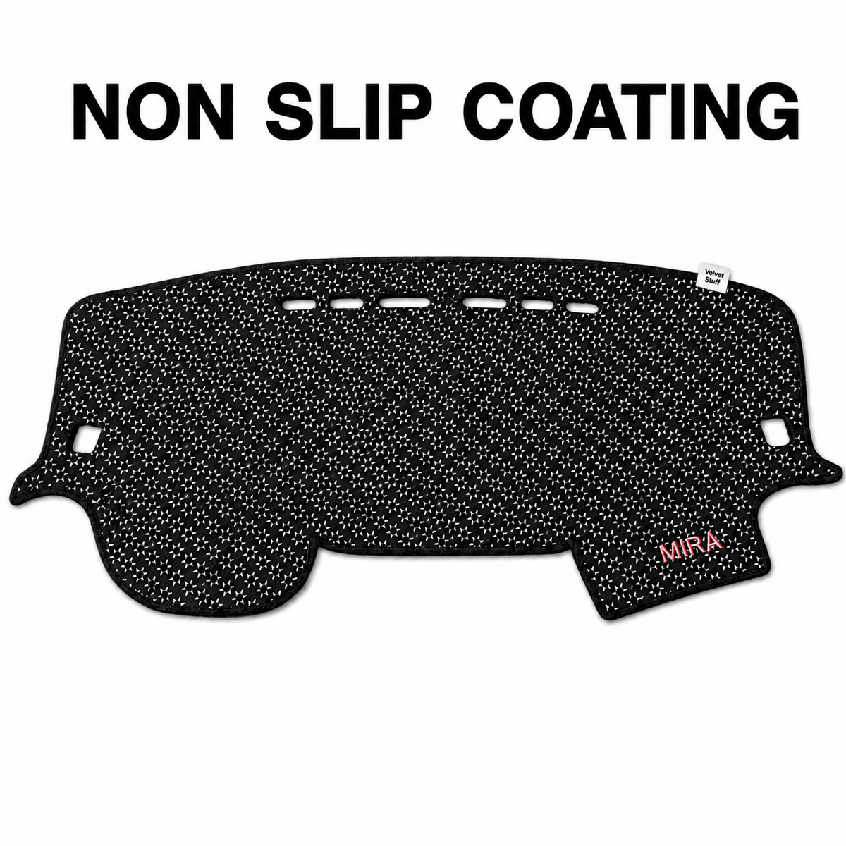 Daihatsu Mira 2019–2024 Dashboard Mat Velvet Non-Slip Dash Cover – Custom Fit Sun Protection