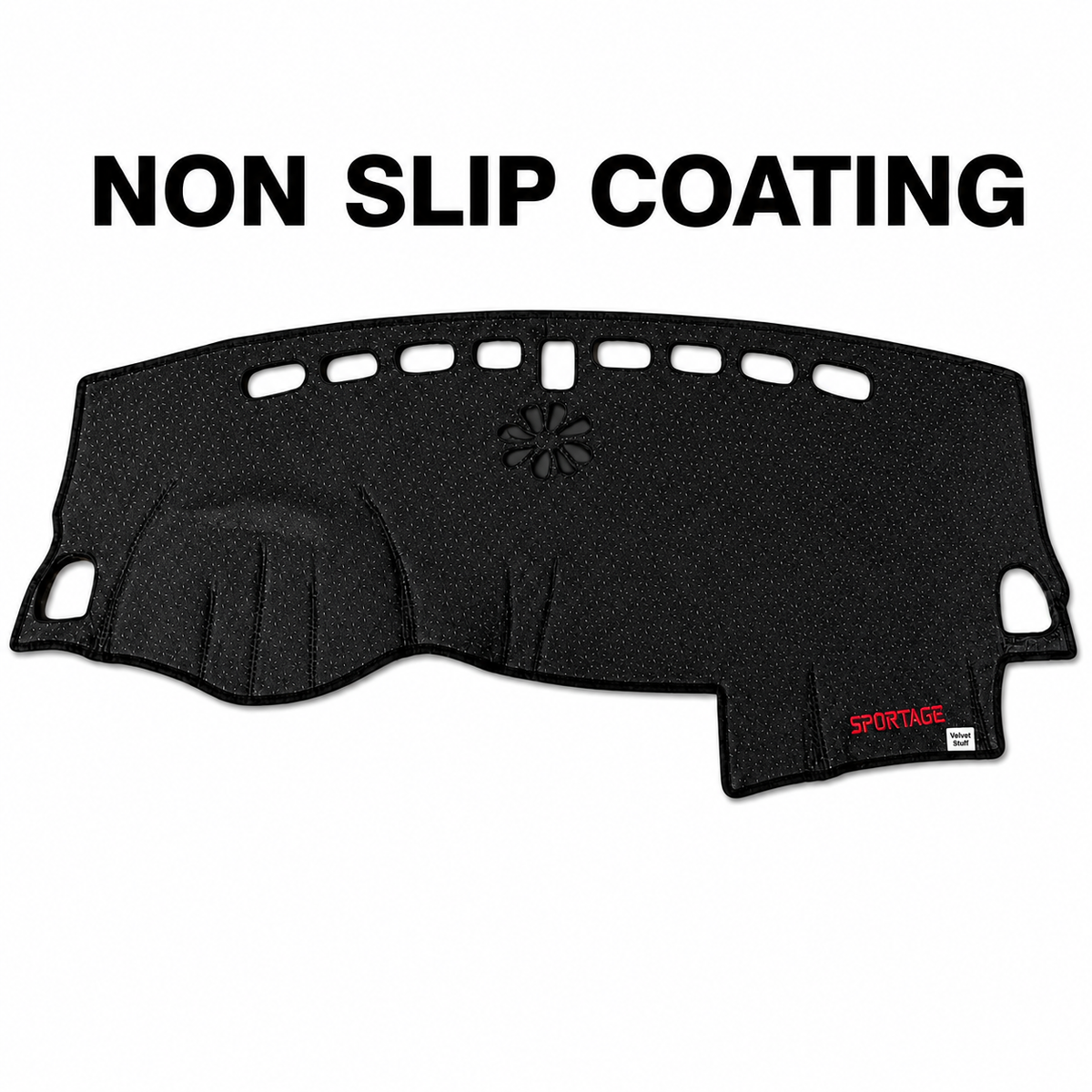 Kia Sportage 2019–2024 Dashboard Mat Velvet Non-Slip Dash Cover – Custom Fit Sun Protection