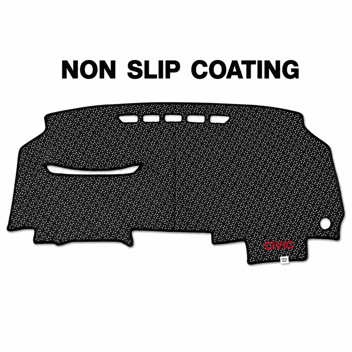 Honda Civic Reborn 2006–2012 Dashboard Mat Velvet Non-Slip Dash Cover – Custom Fit Sun Protection