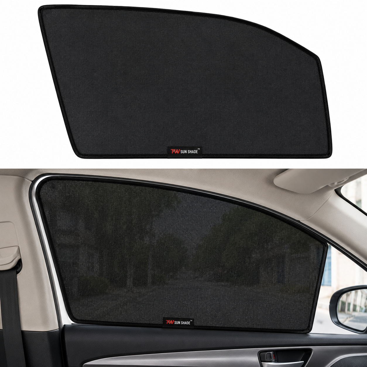 Haval Jolion TW Side Sunshades – Premium Quality Custom Fit Removable & Foldable Window Sun Shades