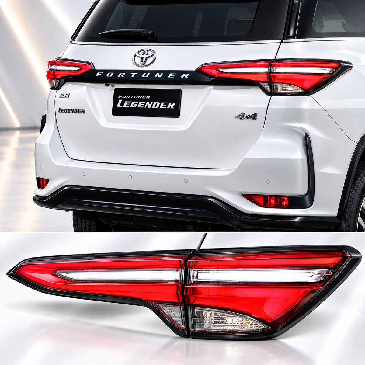 Toyota Fortuner Legender GR 2021-2026 Back Light Tail Lamps