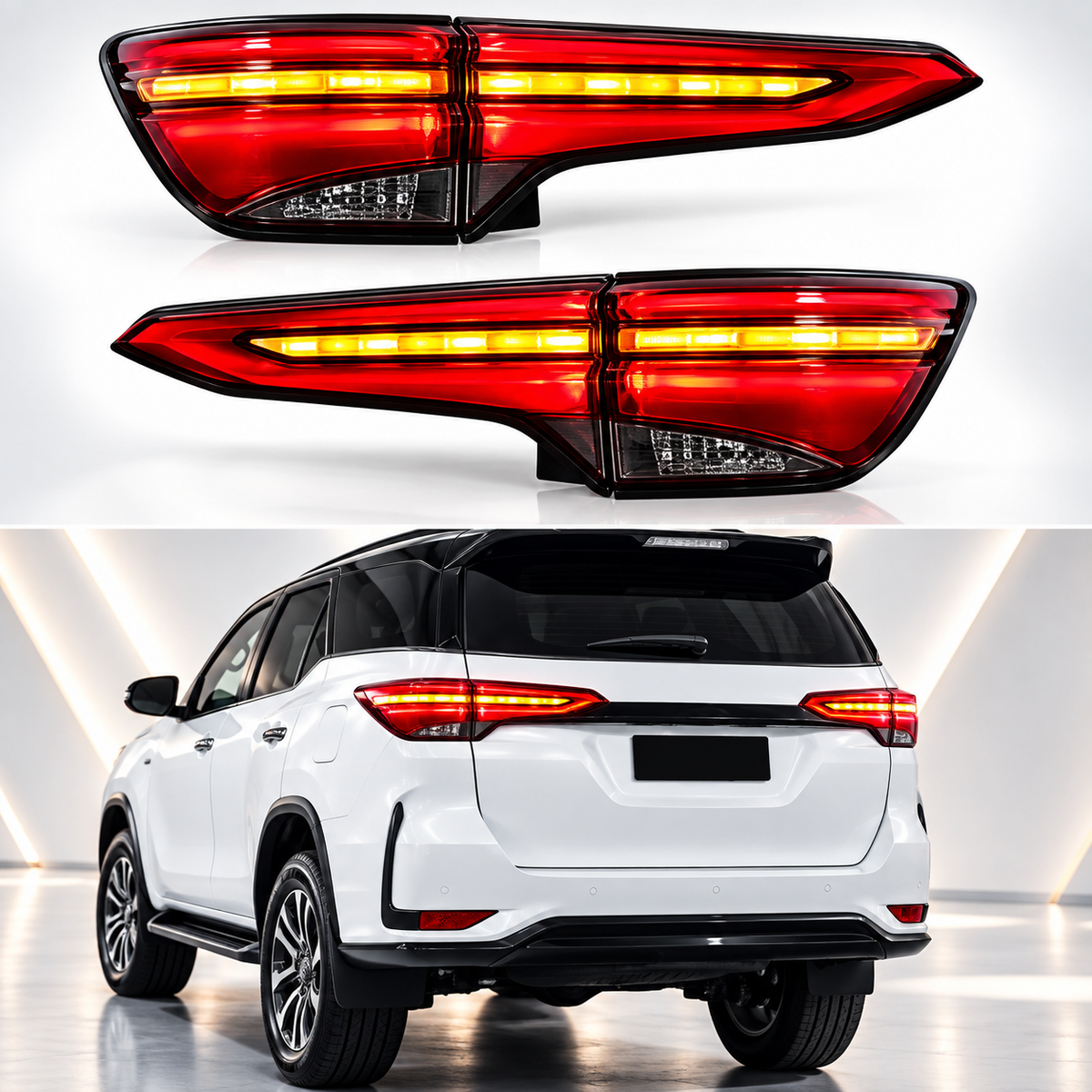 Toyota Fortuner Legender GR 2021-2026 Back Light Tail Lamps