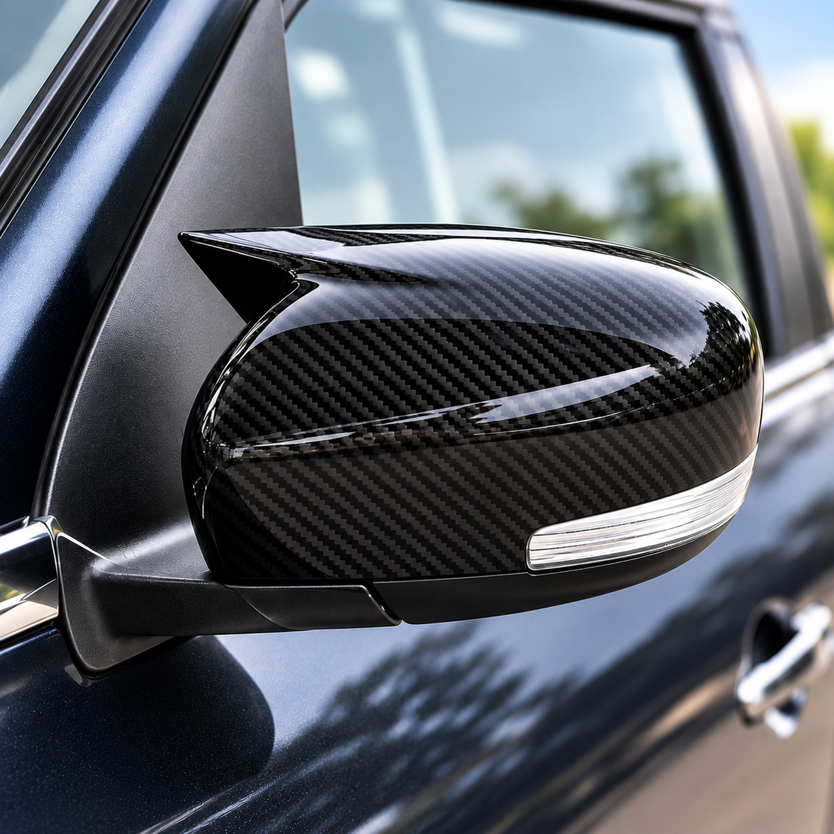 Sukuki Swift 2018-2026 Carbon Batman Mirror Cover