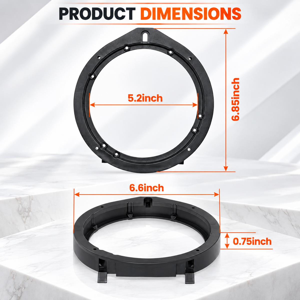 Honda Speaker Fitting Ring – Premium Speaker Spacer for Toyota Models