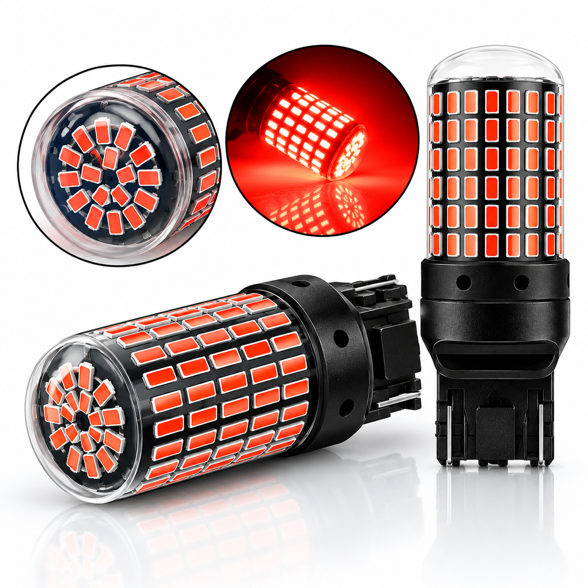 Car Breake Lights Bulbs - Car Tail Lamps Bulbs - Car Back Lights Bulbs /Red - Chip