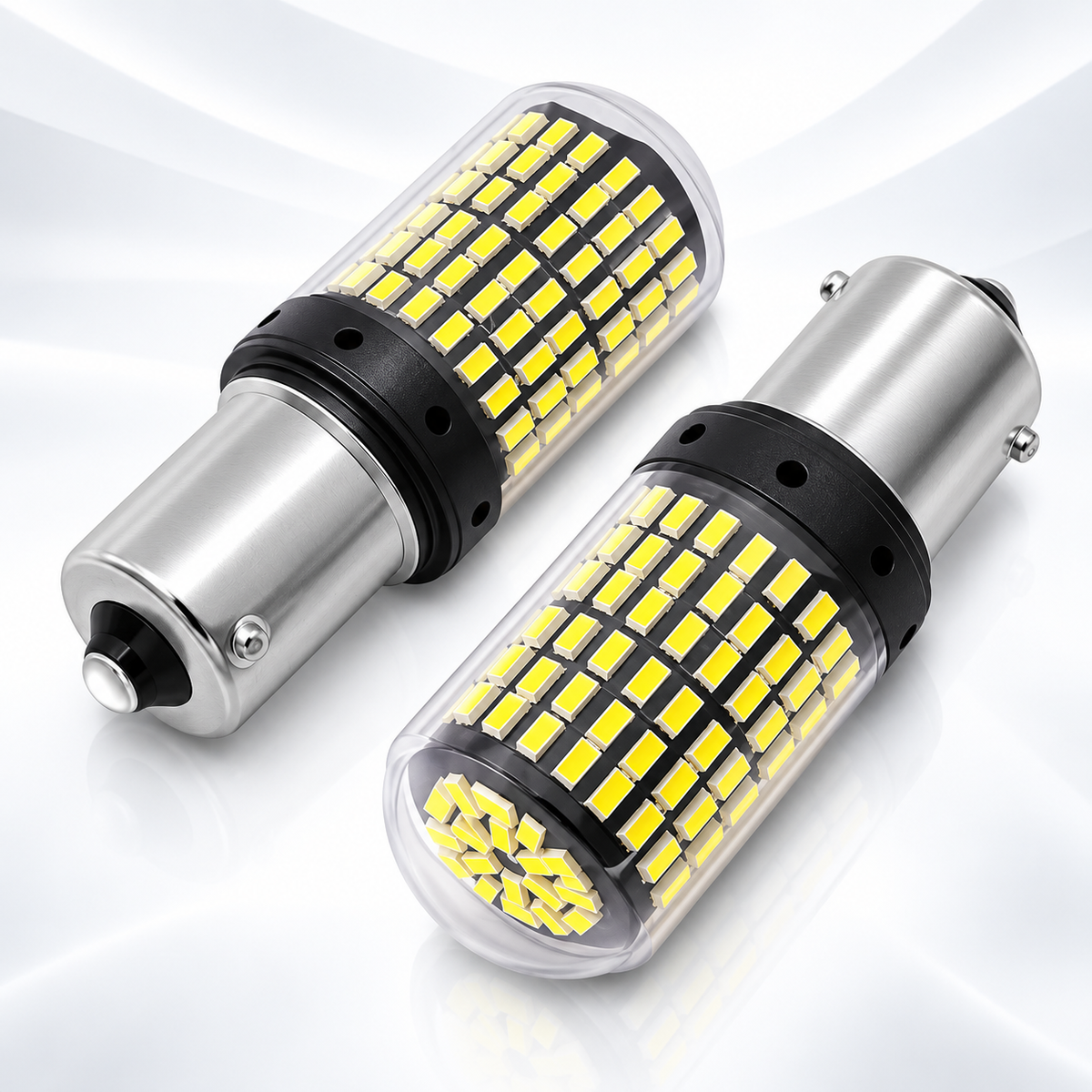 White LED Reverse Lights Bulbs - Car Back Lights Bulbs - Car Led White Bulbs /White - Pin