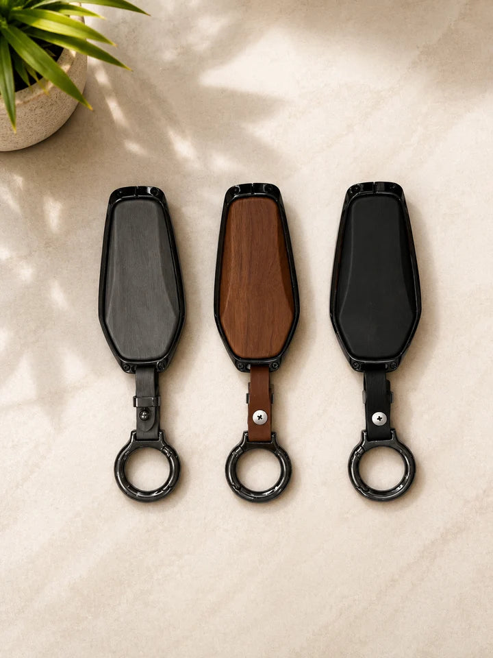 BYD SHARK Metal Leather Key Cover - Remote Cover