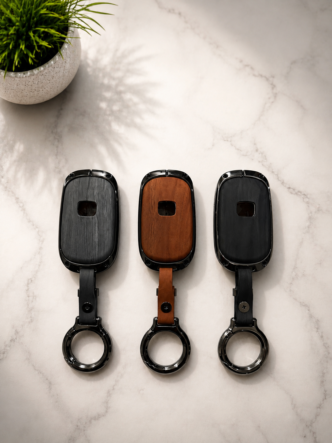 Honda Civic 2022-2026 Metal Leather Key Cover/Key Case/Remote Cover