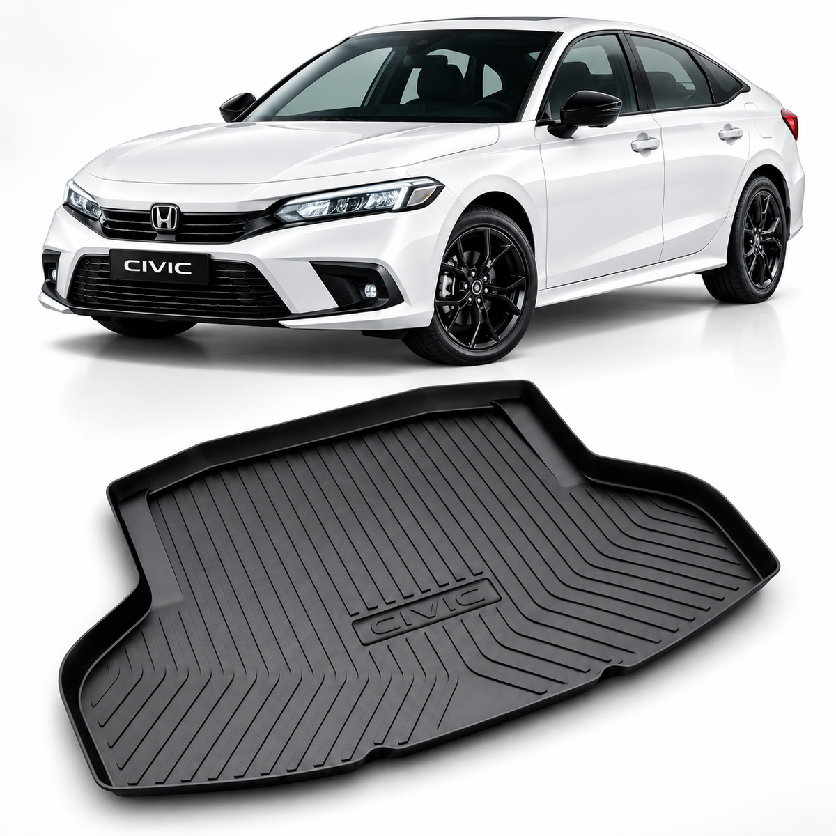 Honda Civic X 2022-2026 Trunk Mat