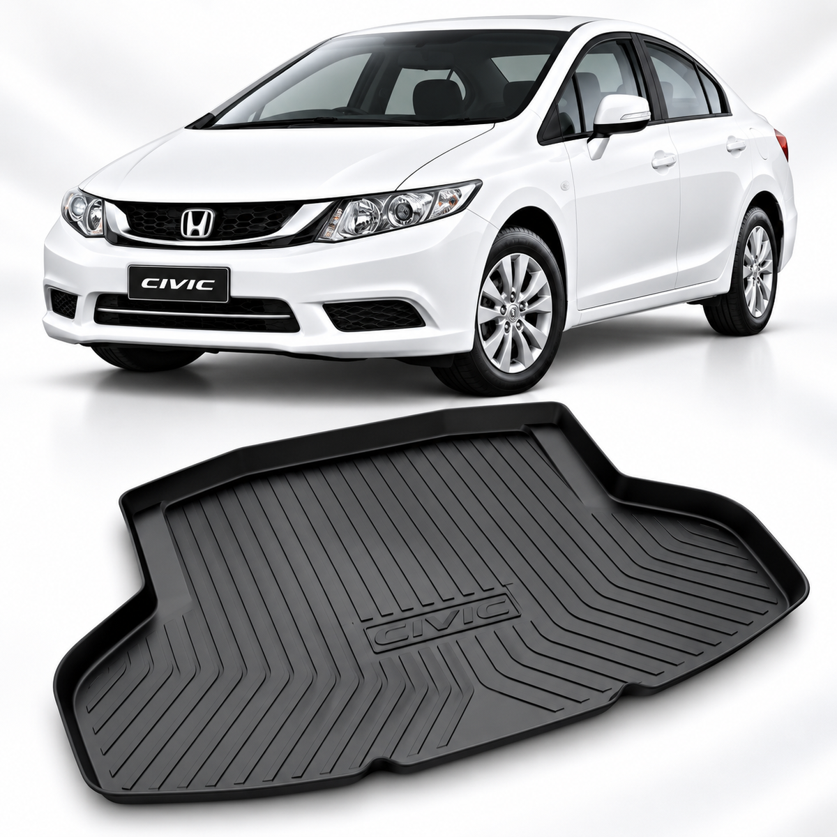 Honda Civic 2012-2015 Trunk Mat