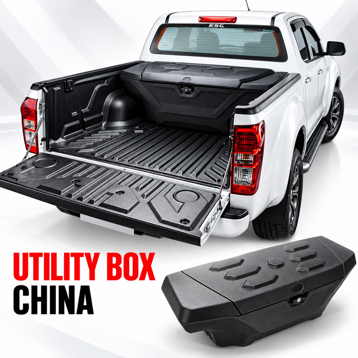 Toyota Hilux Revo Rocco & Rocco GR & Jac T9 Hunter Isuzu D Max Utility Box Carry Box