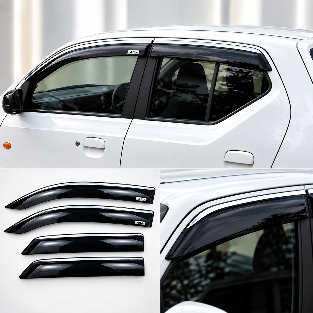 Suzuki Alto TXR Air Press With Chrome Sun Visor