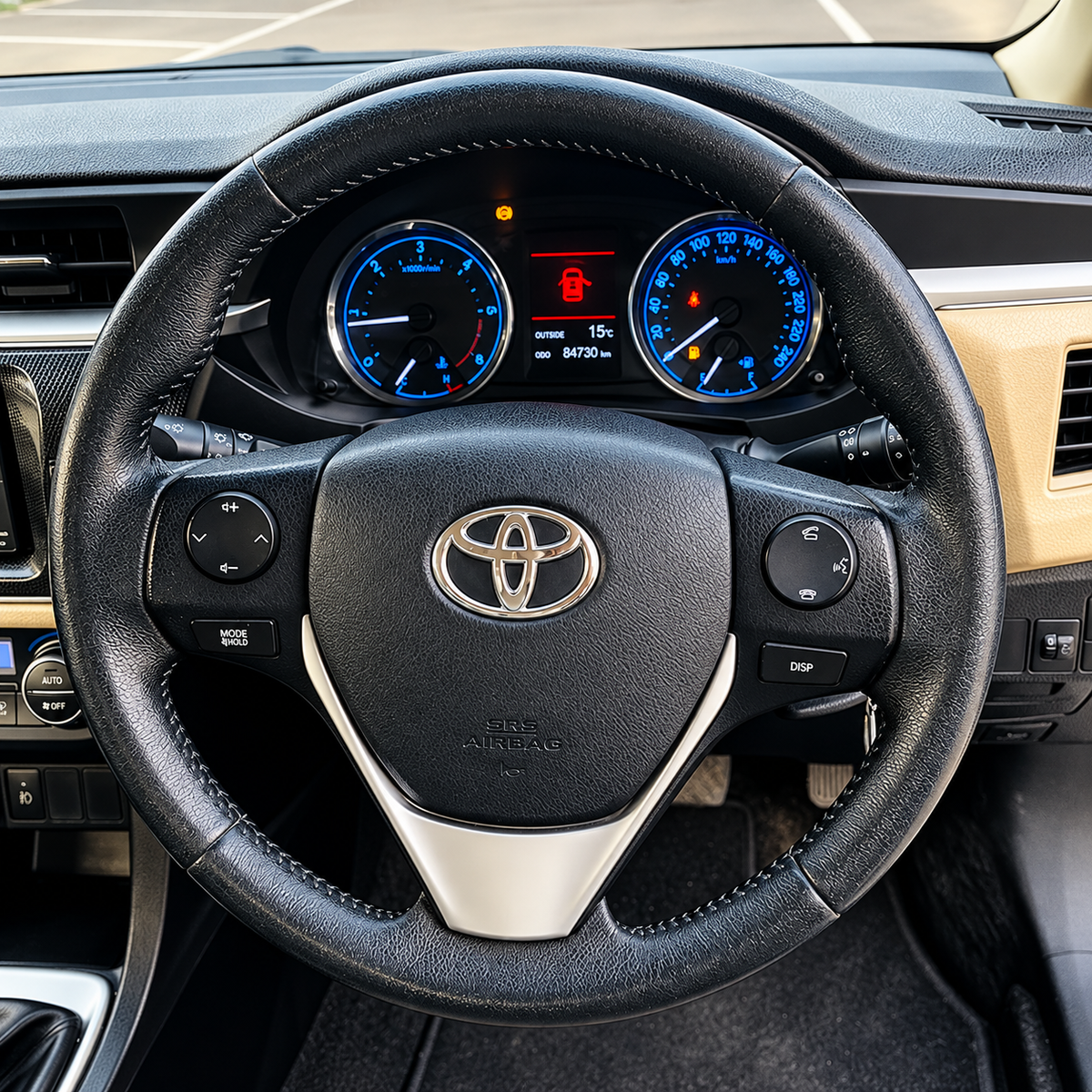 Toyota Corolla 2015–2017 Steering Multimedia Control Buttons with Reel