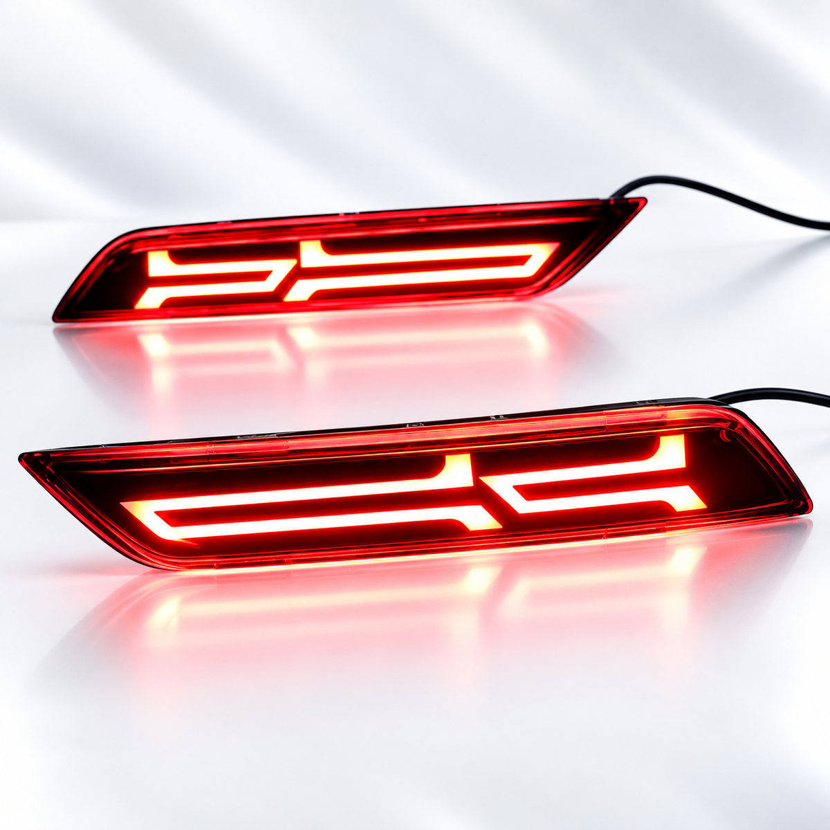 Honda City 2022-2026 Rear Bumper Reflector Lights - Back Bumper Lights