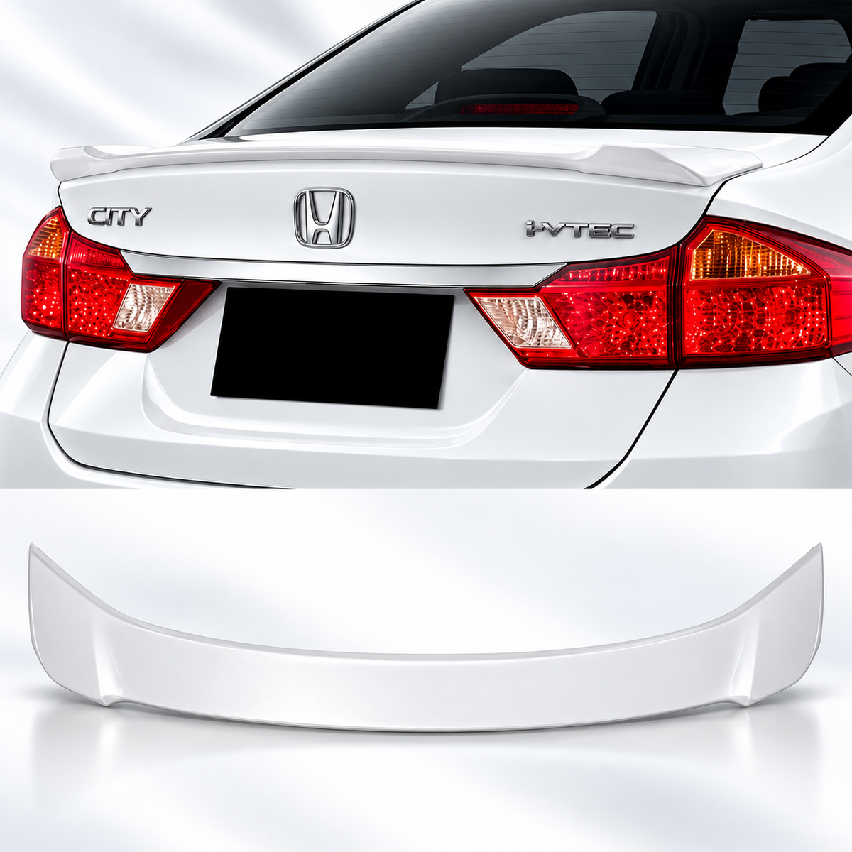 Honda City 2022-2026 Trunk Spoiler - Diggi Spoiler ABS Plastic