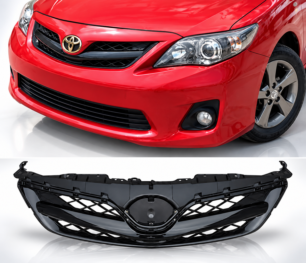 Toyota Corolla 2012-2014  Front Grill - Canadian Style