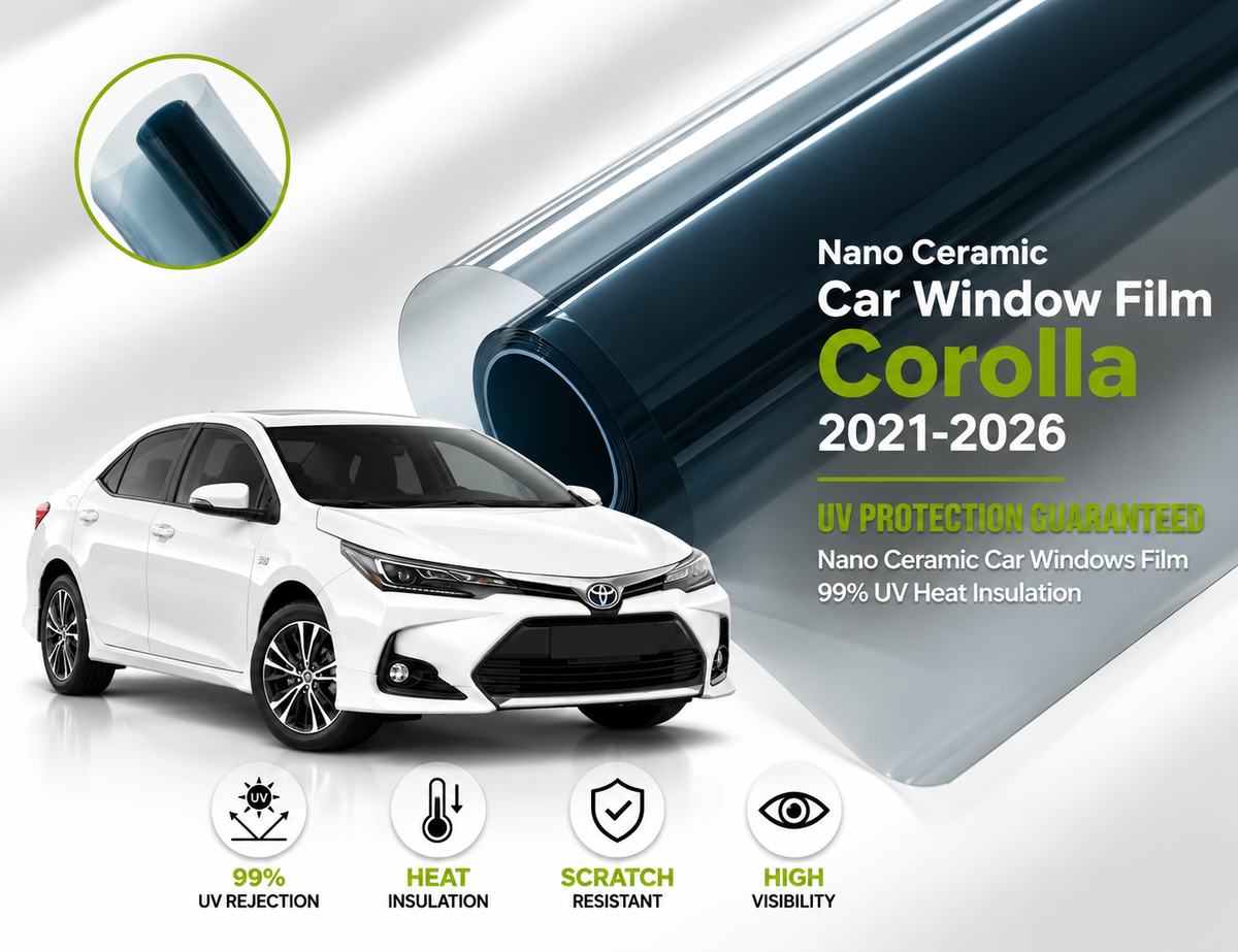 Toyota Corolla 2021-2026 Nano Ceramic UV Protection
