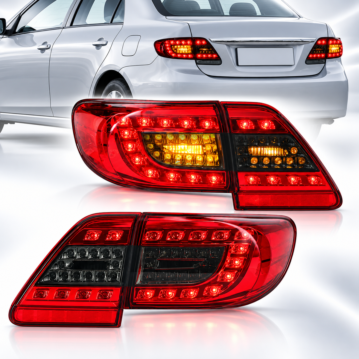 Toyota Corolla 2012-2014 Tail lights Tail Lamps