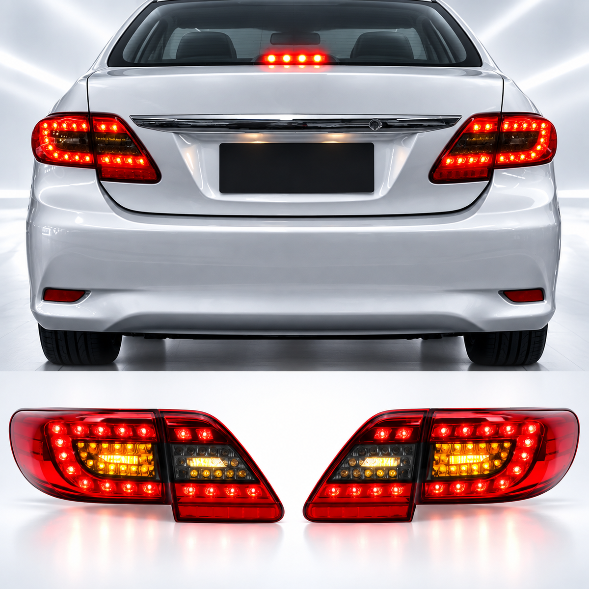 Toyota Corolla 2012-2014 Tail lights Tail Lamps