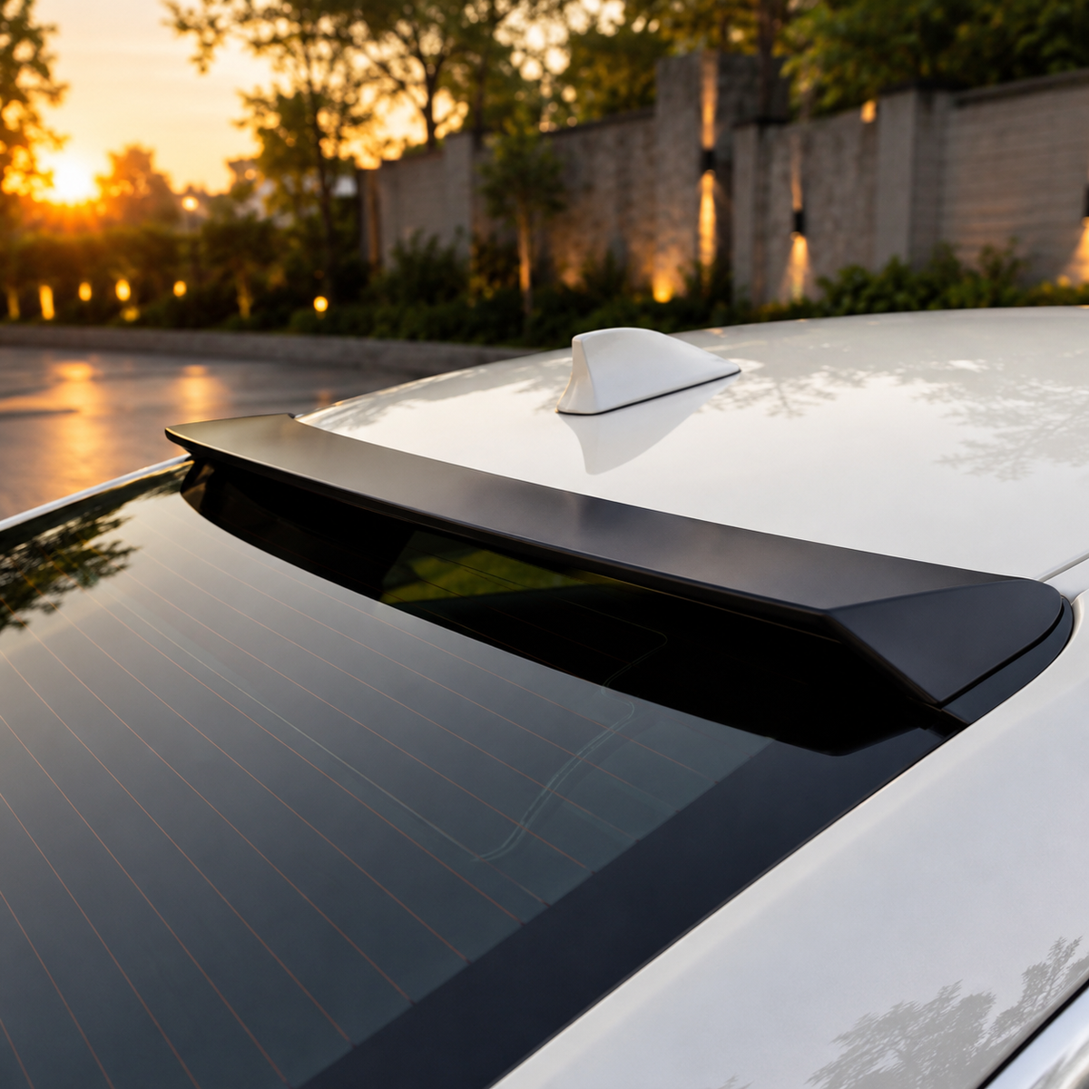 Honda Civic X 2016-2021  Roof Spoiler  ABS Plastic