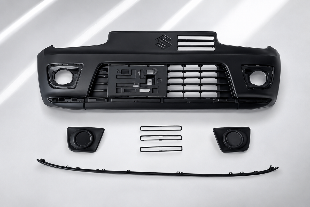 Suzuki Alto 2018-2026 RS Style Front Bumper – Premium ABS Plastic