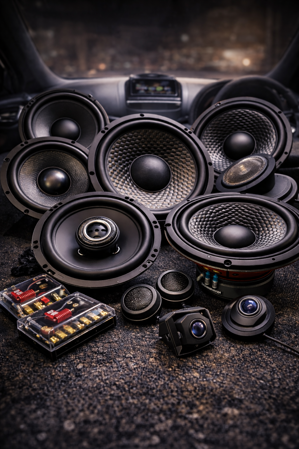 Sony XS-GTF1639 6.5-Inch 3-Way Coaxial Car Speakers (270W Peak Power)