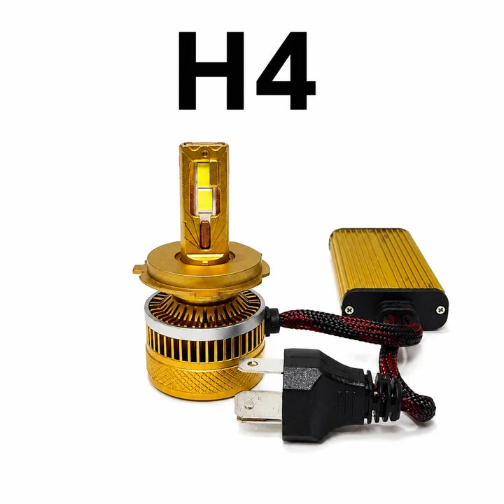 Gallardo 9000W LED Headlight Bulbs 6 Month Warranty H4 Ultra Bright Car Lighting Upgrade