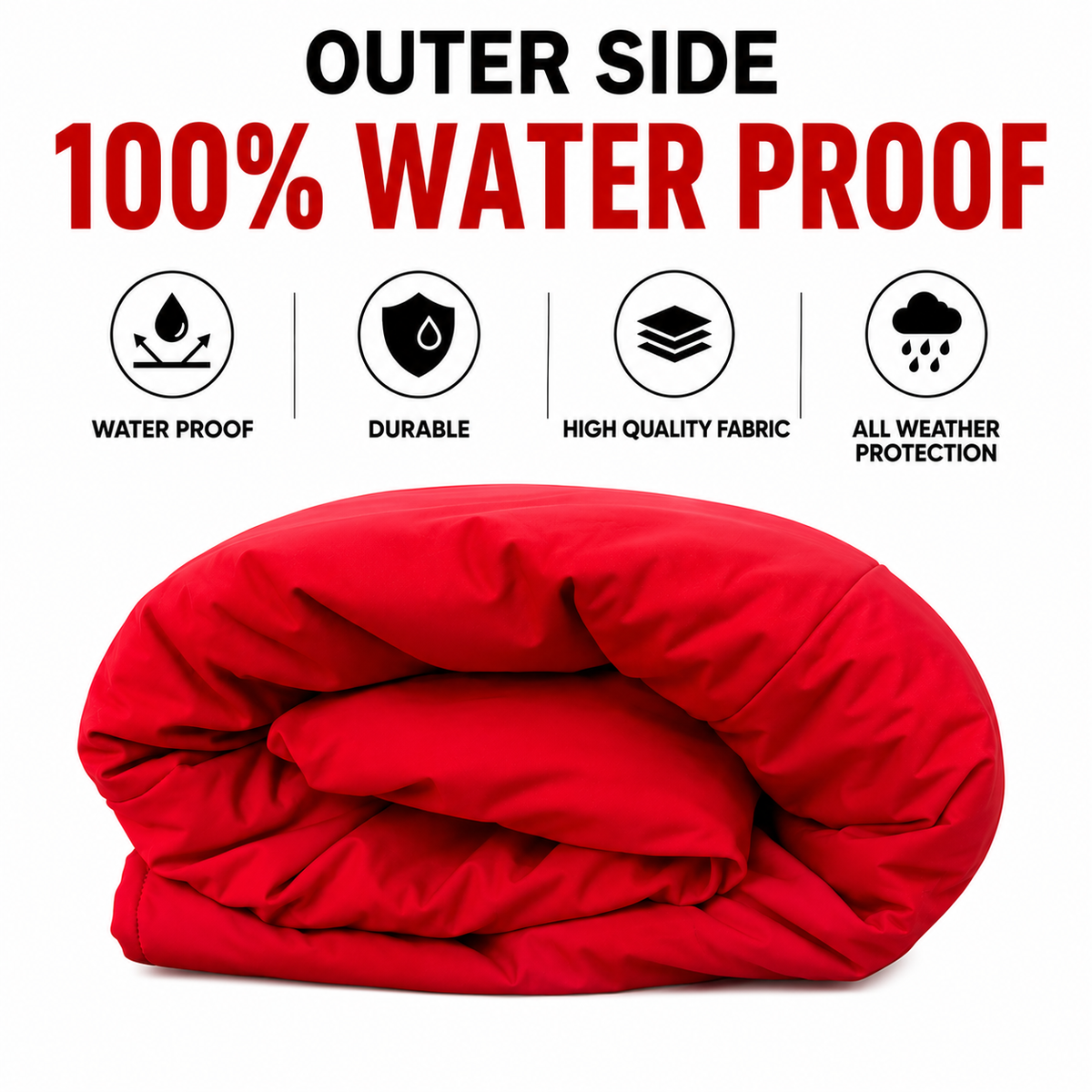 Toyota Fortuner Legender GR 2021-2026 Premium Microfiber Top Cover – Waterproof, Scratch Proof & All-Weather Protection
