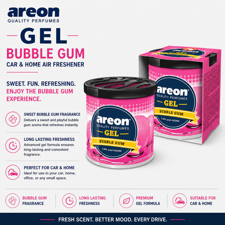 Areon Gel Apple & Cinnamon Car & Home Air Freshener