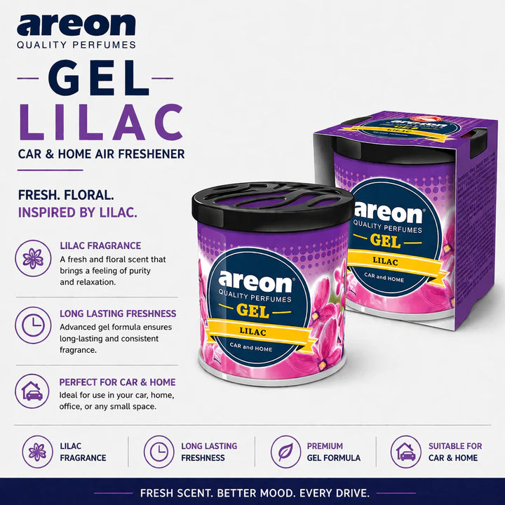 Areon Gel Apple & Cinnamon Car & Home Air Freshener