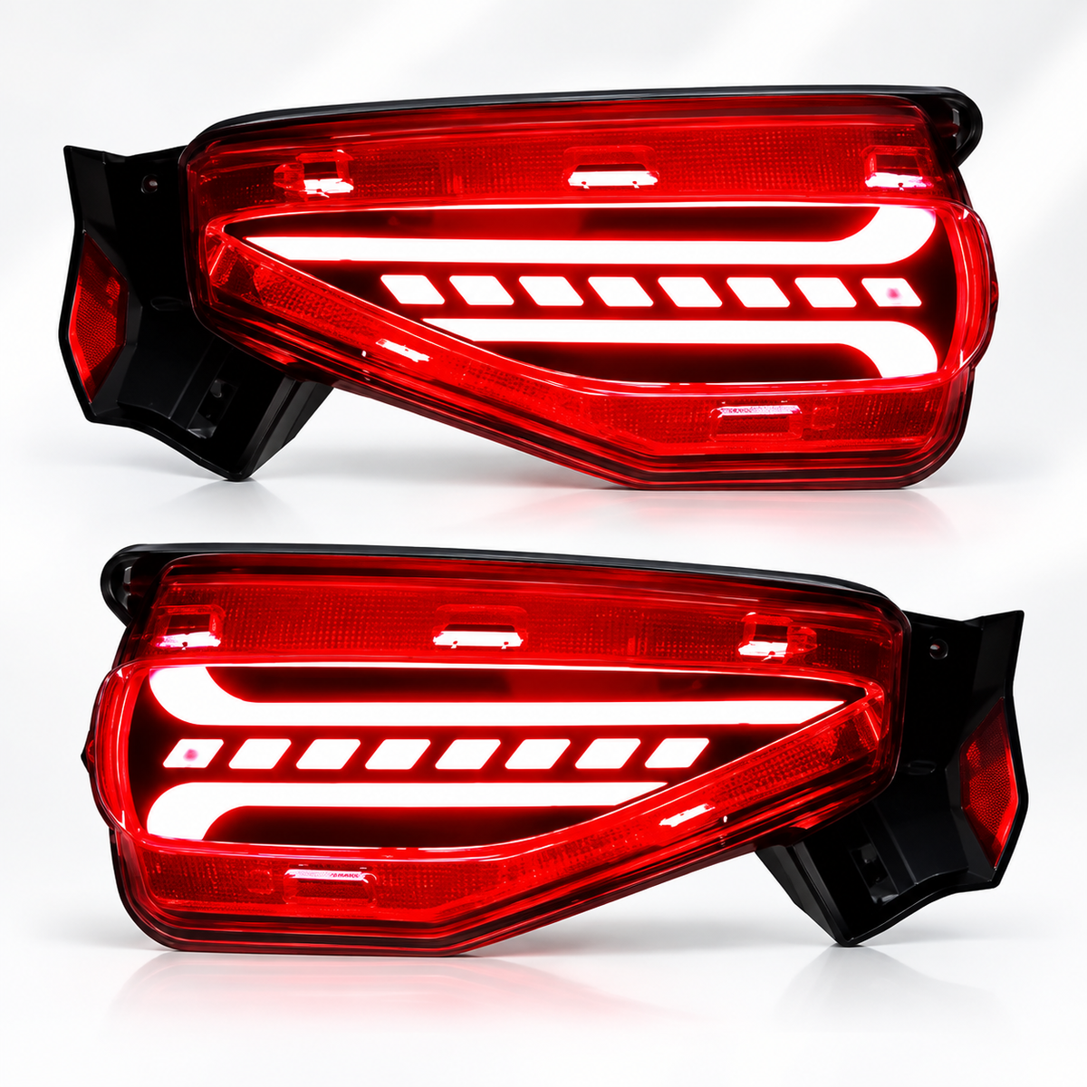 Toyota Fortuner 2021–2026 Rear Bumper LED Lights – Tail Reflector Lamps