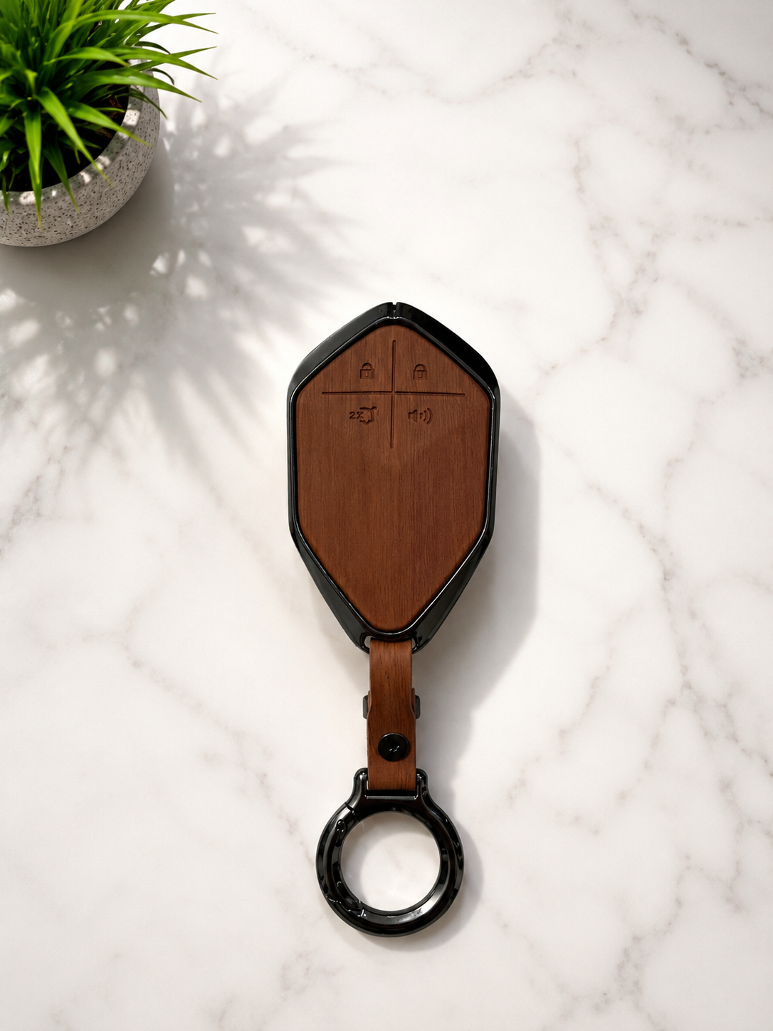 Deepal SO5 Metal Leather Key Cover