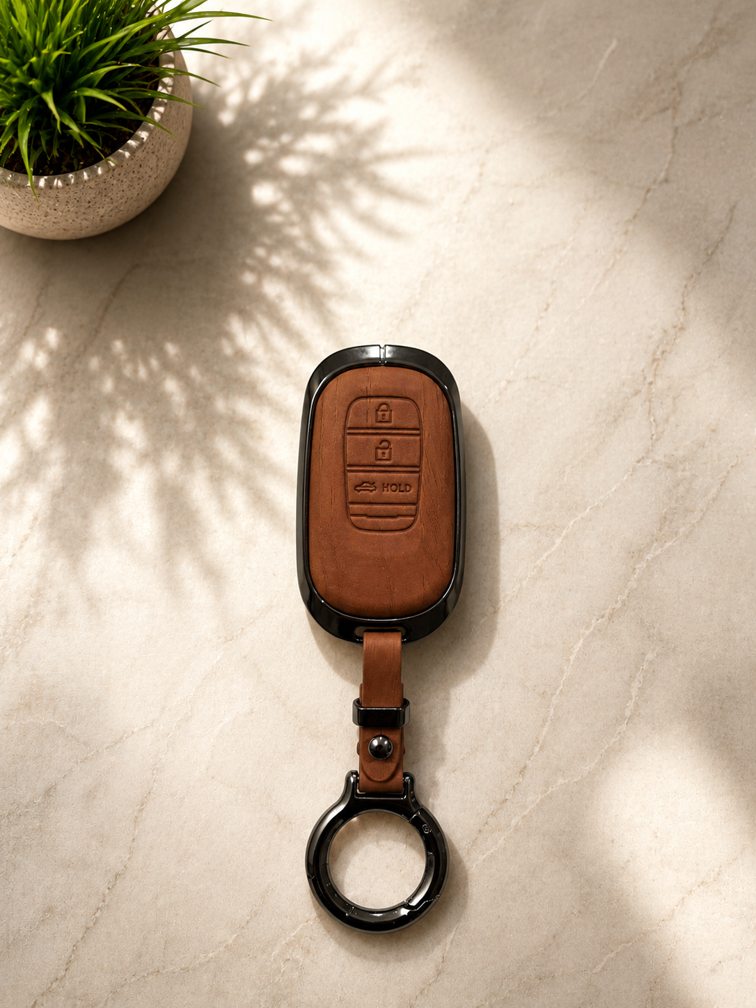 Honda Civic 2022-2026 Metal Leather Key Cover/Key Case/Remote Cover