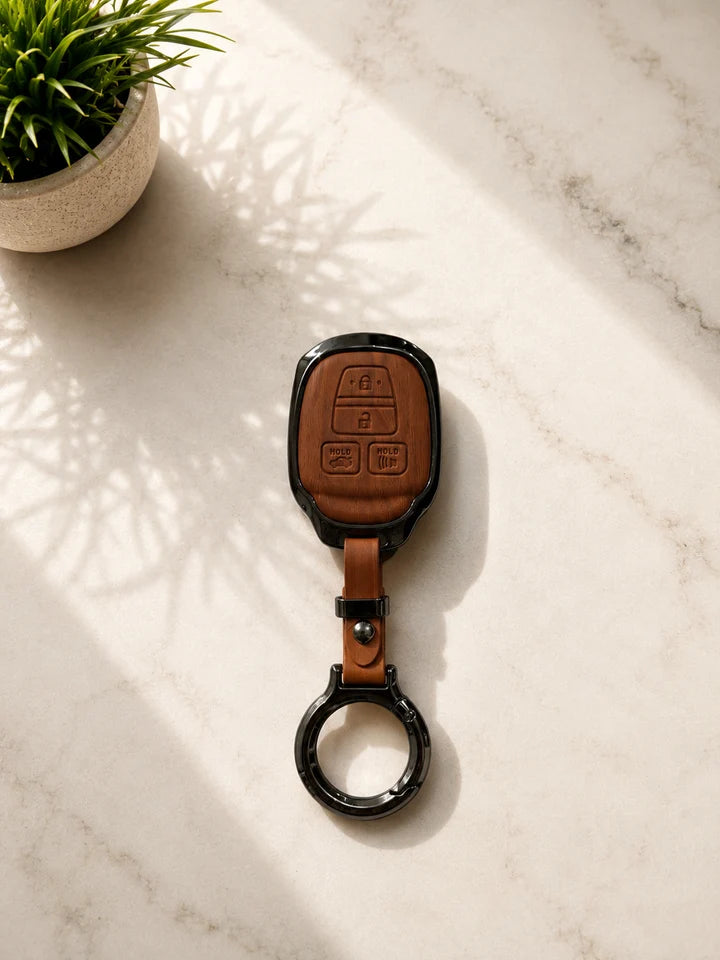 Toyota Corolla 2003-2007 Metal Leather Key Cover/Key Case/Remote Cover