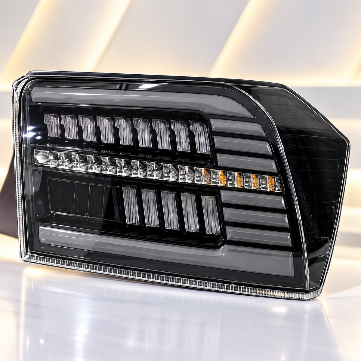 Honda City 2009-2014 Lava Style Tail Lamps V2 Rear Lamps - Back Lights