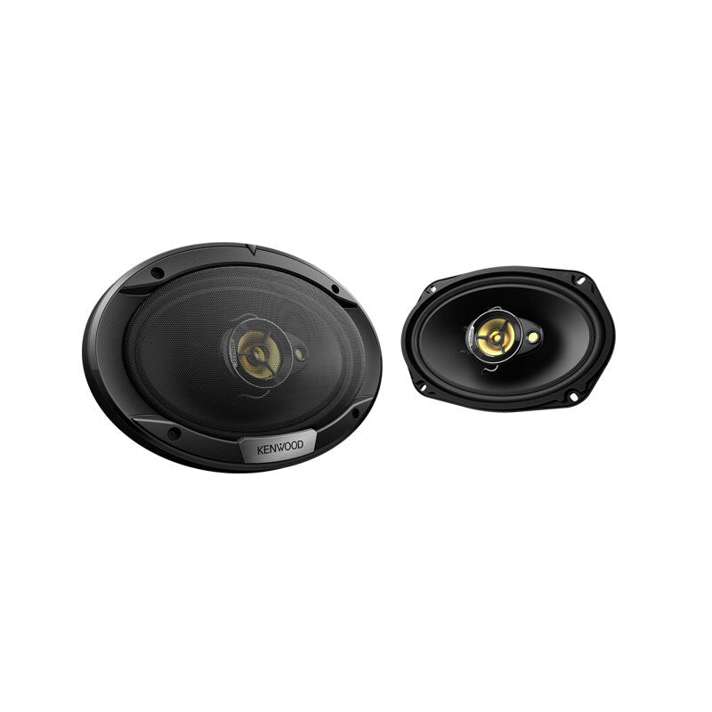 Kenwood KFC-S6976EX Stage Sound Series 6×9 Inch 3-Way Car Speakers (500W Peak)