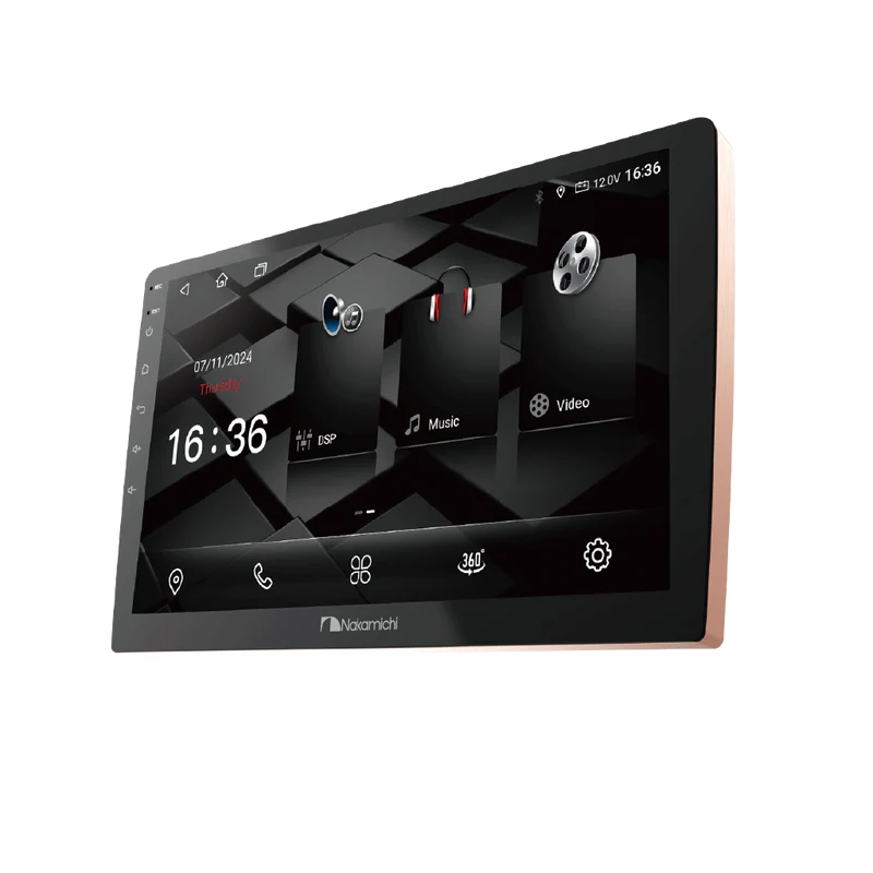 Nakamichi NAM5960 Large Screen Android Car Multimedia Player with DTS Digital Surround