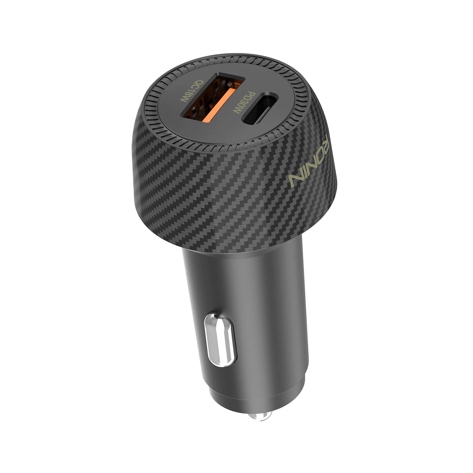 Ronin NOS PD + QC Dual Port Car Charger