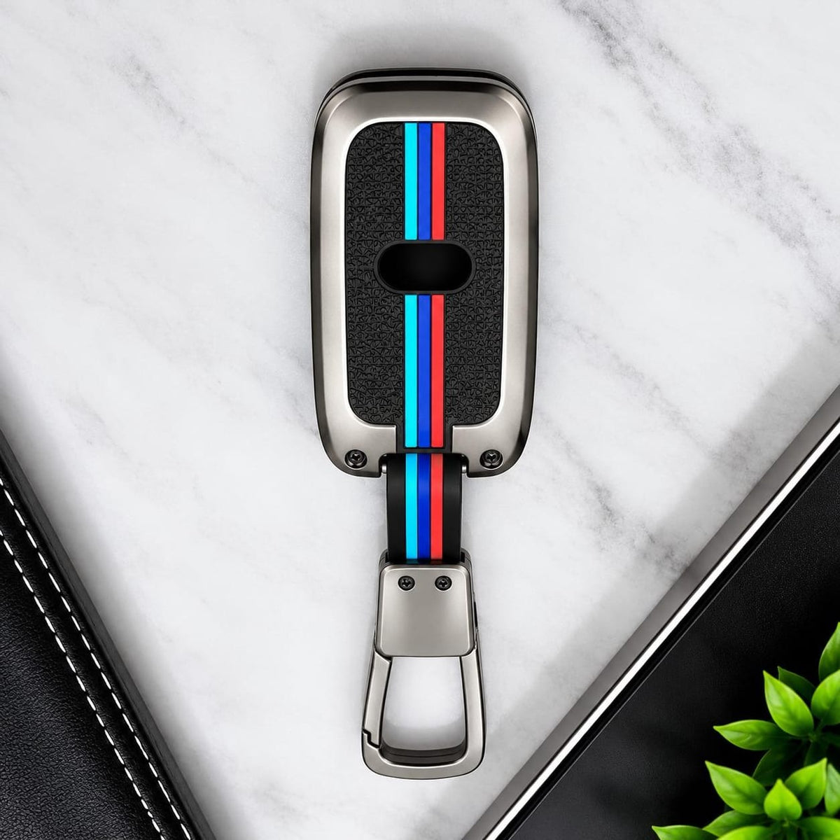 Honda Civic Rebirth 2012-2015 BMW Style Metal Key Cover - Remote Cover