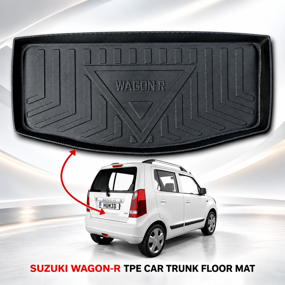 Sukuki Wagon R 2014-2025 Trunk Matt