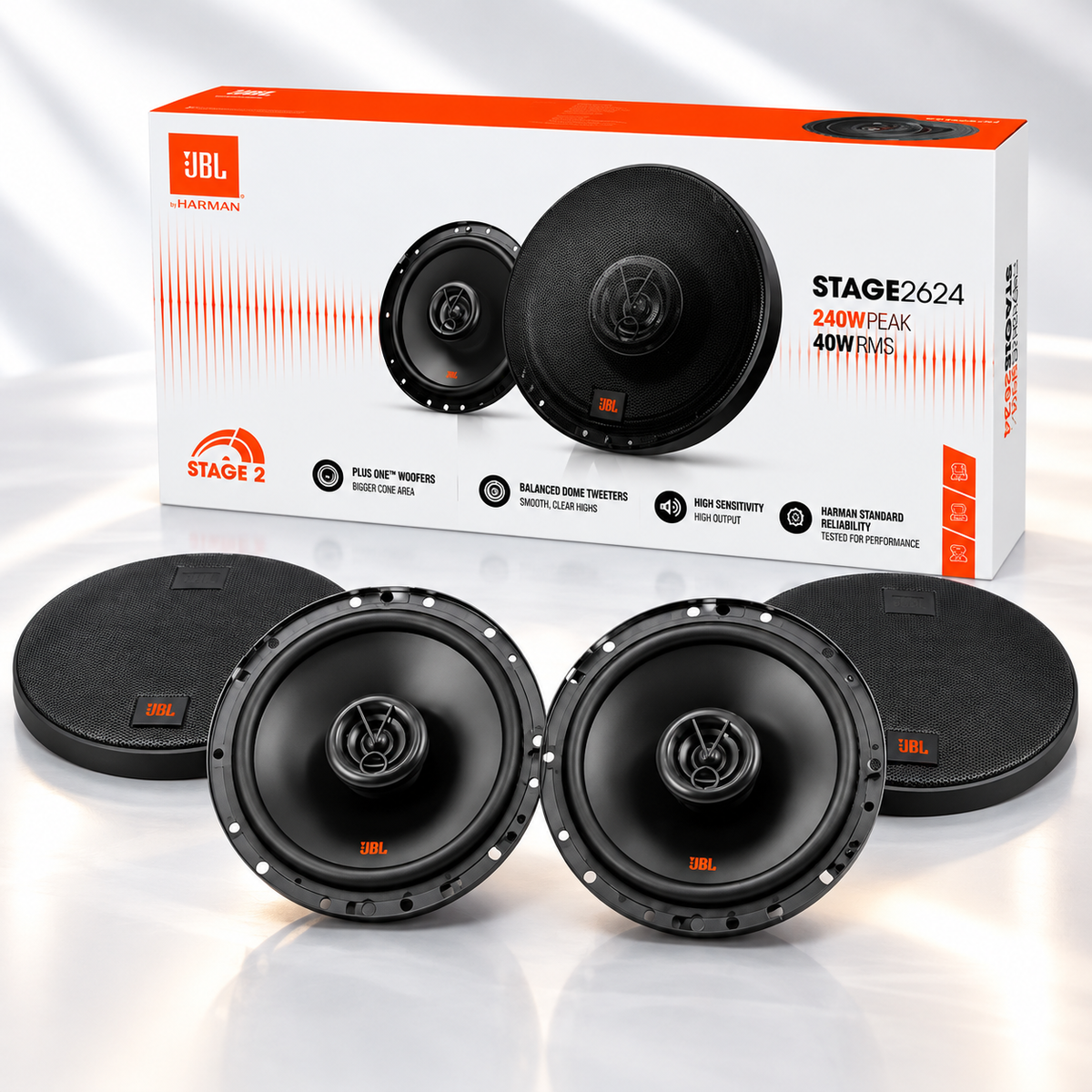 JBL  Speaker 634-Stage 2  6 Inch 250W