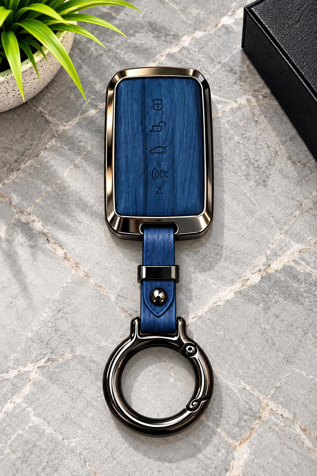 Haval Tank 500 Metal Leather Key Cover - Remote Cover